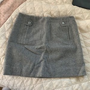 NWOT J.crew wool mini skirt